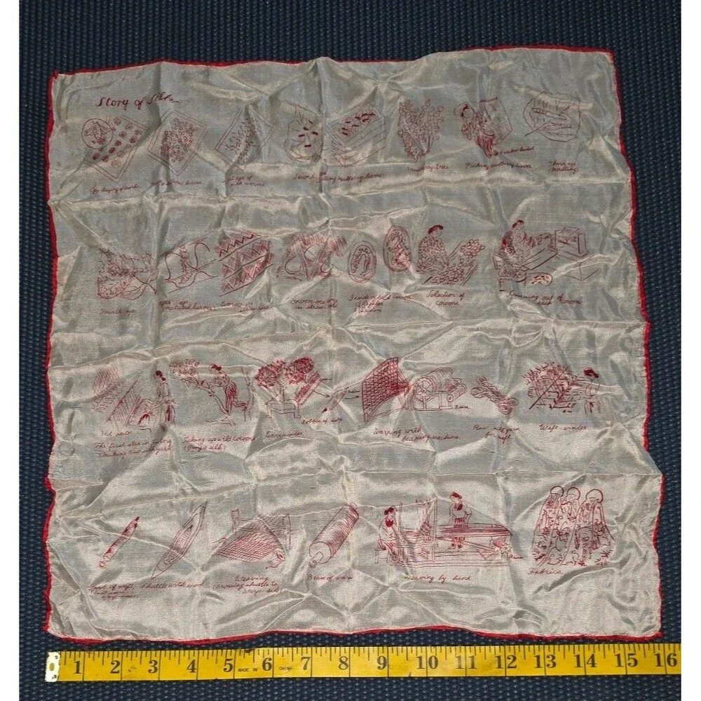 Vintage Novelty Handkerchief 